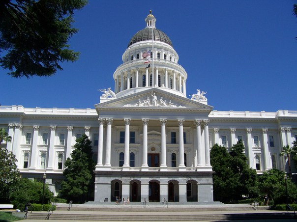 Sacramento California Capitol by Justin Brockie licensed by CC BY 2.0