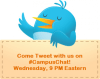 Twitter Chat #CampusChat | Wednesdays at 6 p.m. PT