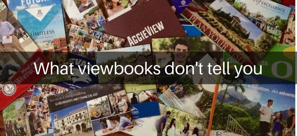 What viewbooks don't tell you | JLV College Counseling Blog