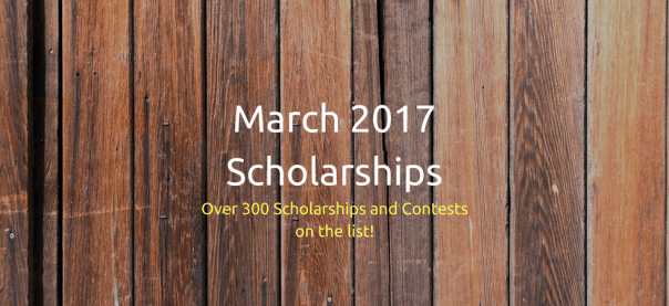 March 2017 Scholarships | JLV College Counseling Blog